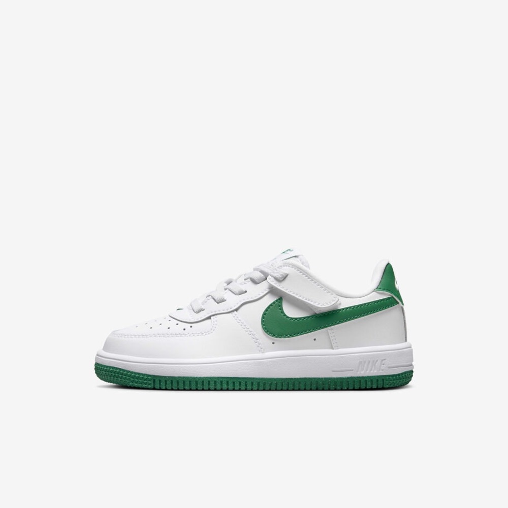 Nike Classic White and Green Shoes